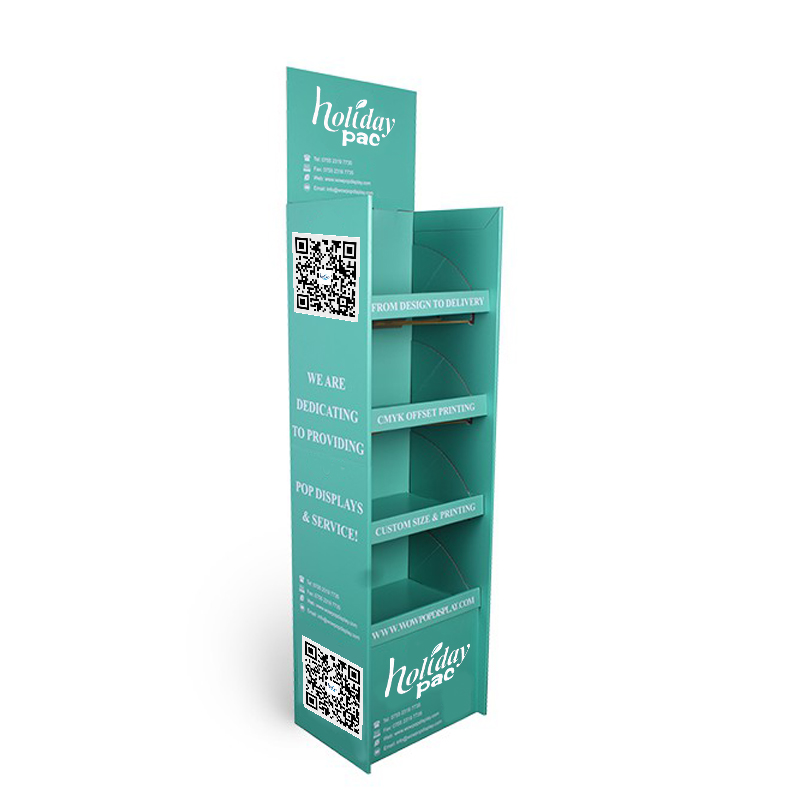 Custom POS POP Cardboard Display Stands - Holidaypac