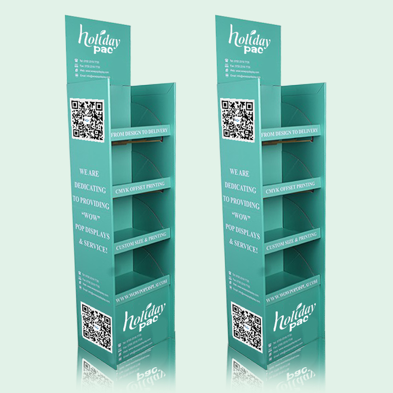 Custom POS POP Cardboard Display Stands - Holidaypac