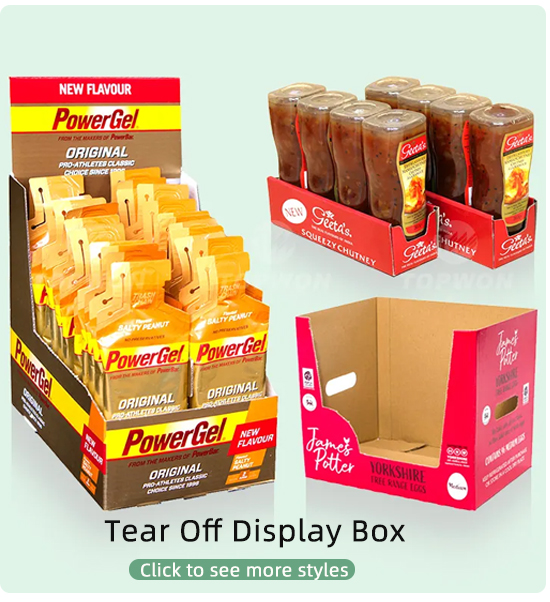 tear off displays box