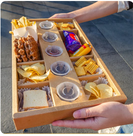 Platter box