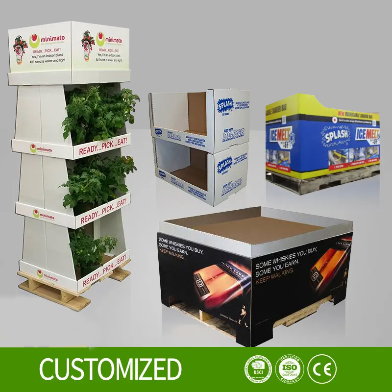 Free Custom Design Cheaper High Quality Promotion Recyclable Corrugated Cardboard Pallet Skirt - Holidaypac