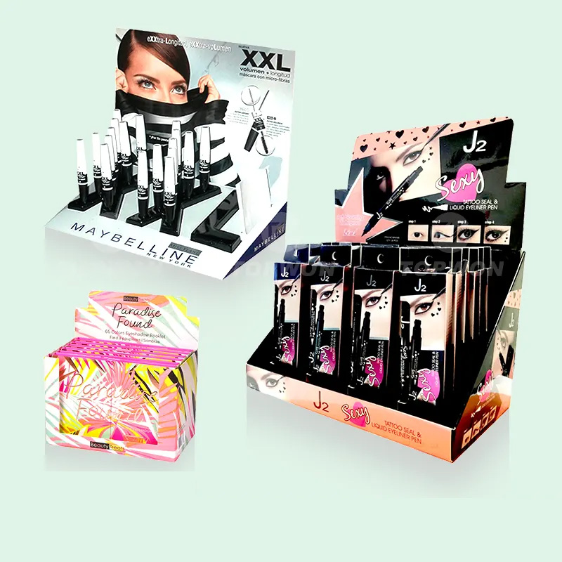 Custom Retail Store Paper Product Display Stand Cdu Corrugated Cardboard Pdq Display Box - Holidaypac