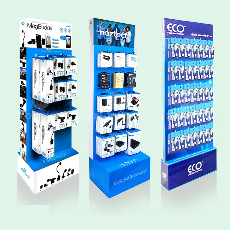 Custom Promotional Wall Sticker Cardboard Display, Cardboard Display With Keyhole - Holidaypac