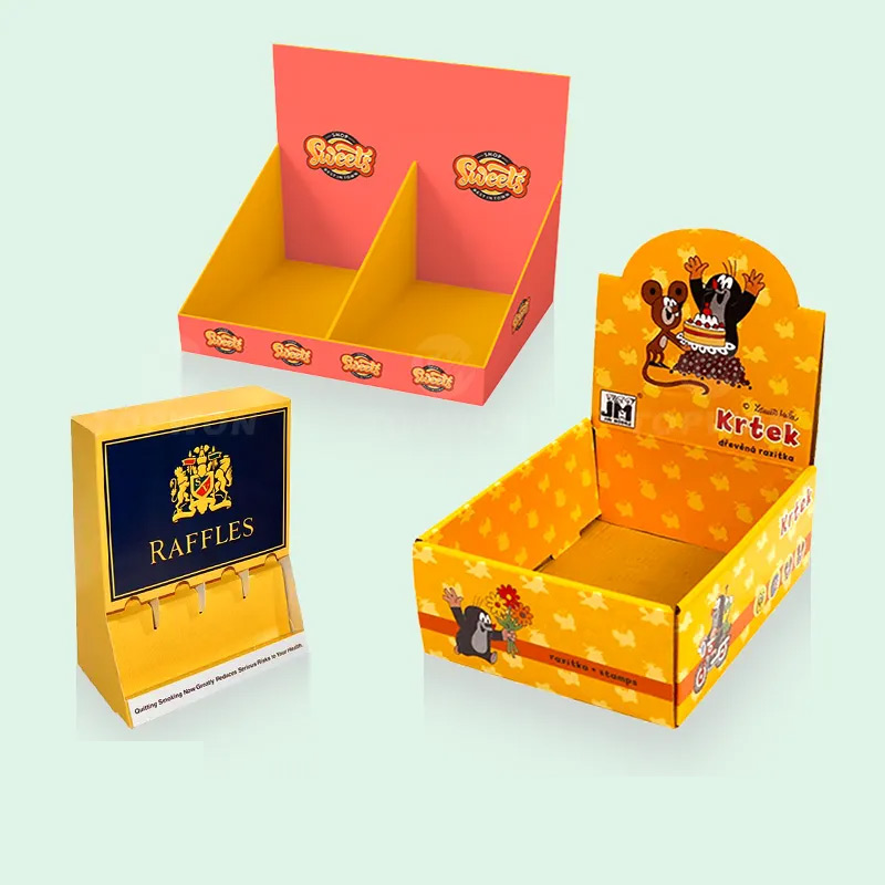 Custom Retail Promotion Carton Pqd Pop Up Cardboard Pen Display Box