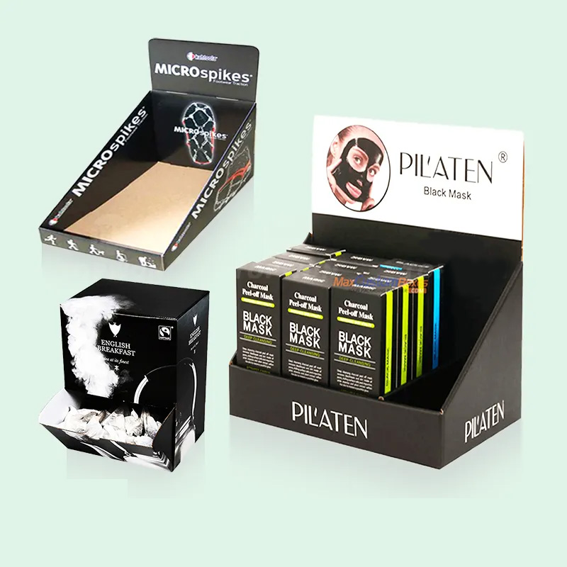 Corrugated Packaging Box Folding Lipsticks Cosmetic Durable Custom Personality Paper Display Boxes - Holidaypac