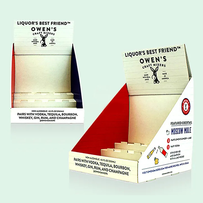 Corrugated Packaging Box Folding Lipsticks Cosmetic Durable Custom Personality Paper Display Boxes - Holidaypac