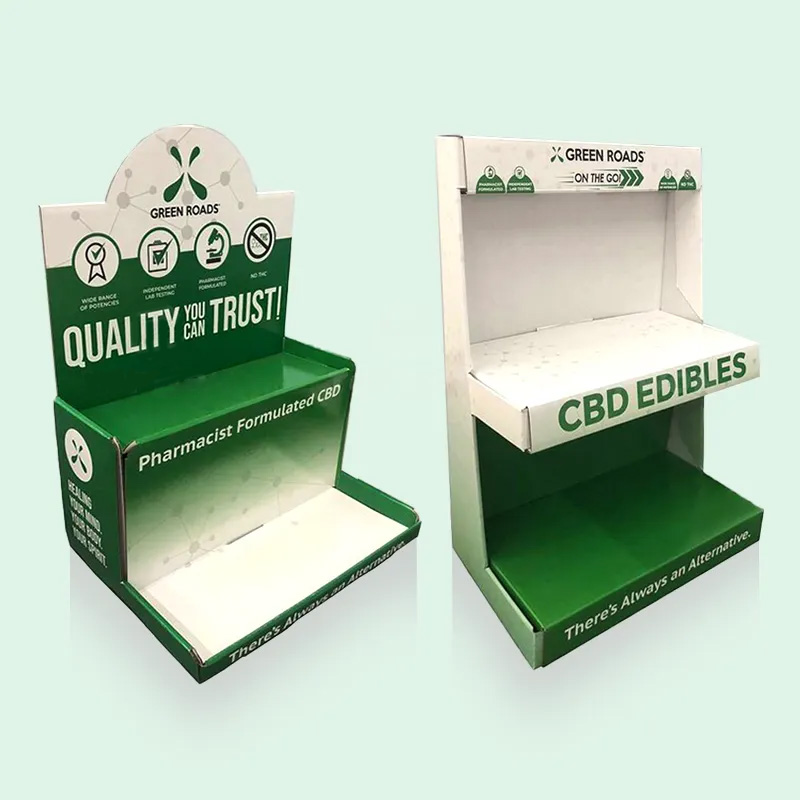 Corrugated Pdq Display Stand