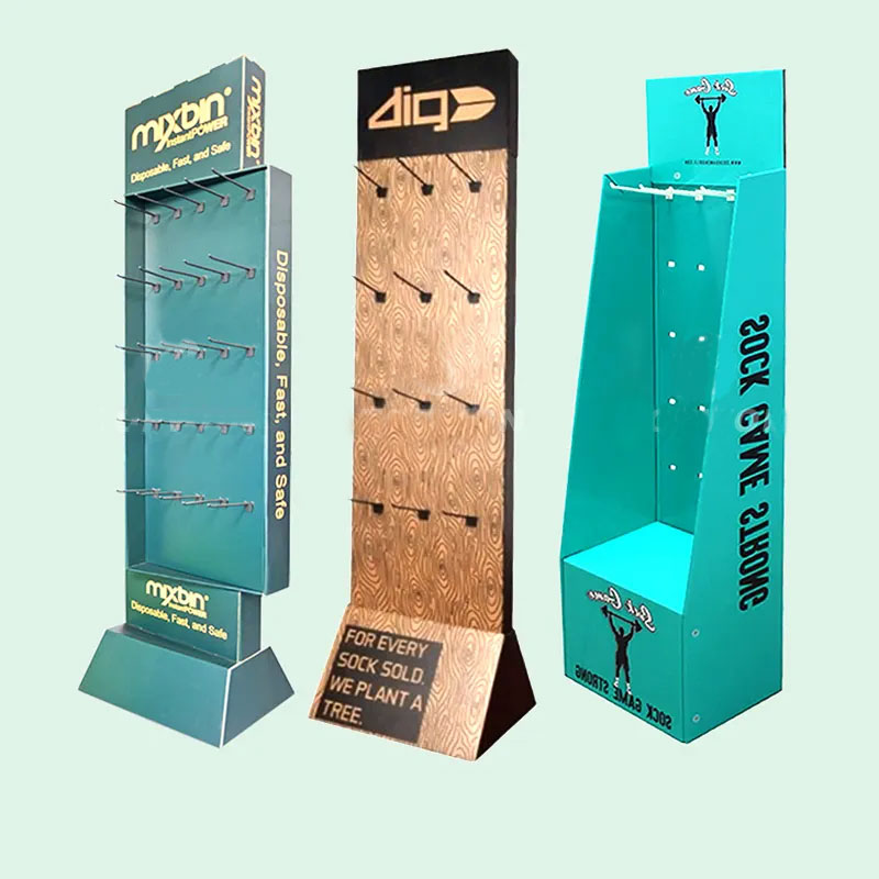 High Quality Game Controller Display Stand Cardboard Hook Display Stand Tool Display Stand With Hook - Holidaypac