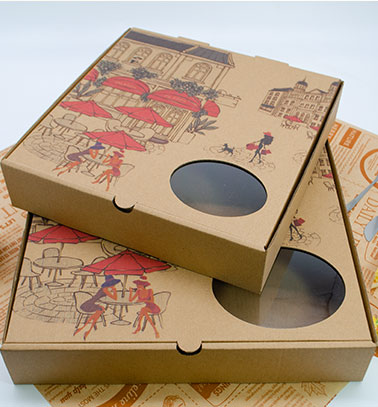 Pizza box details