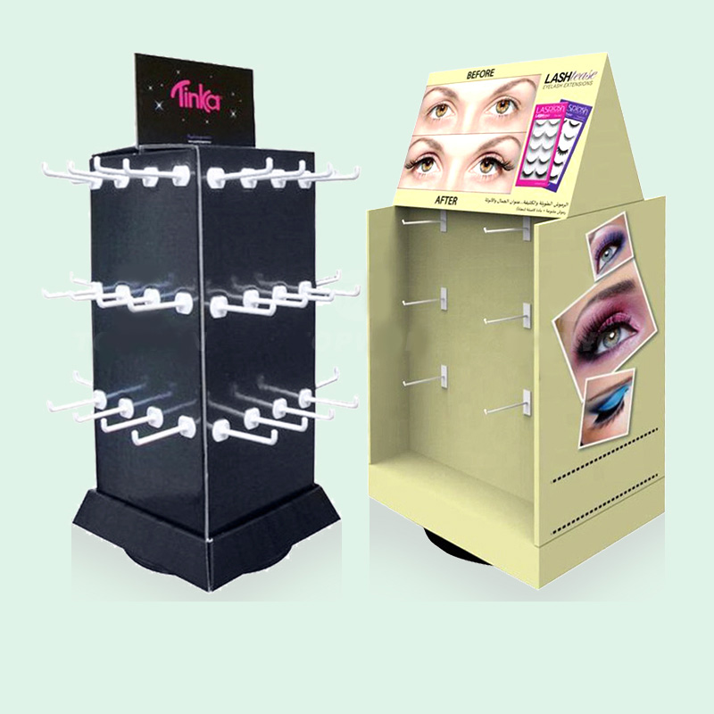 Retail Display Hooks,Hook Display Stand,Cardboard Display Stand With Hook - Holidaypac