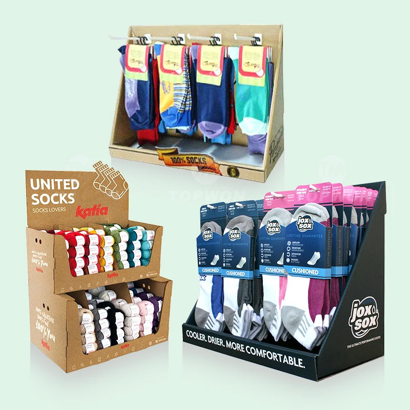 Custom Pre Roll Folding Cardboard Paper Pdq Counter Retail Display Packaging Box With Tear Off Line For Snack - Holidaypac