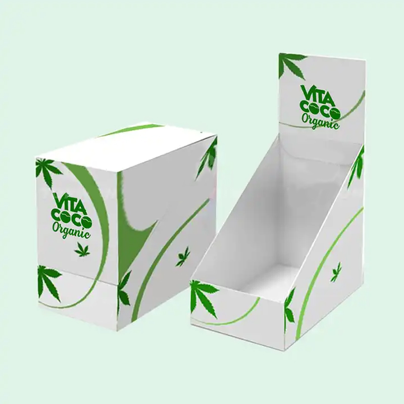 Promotion Custom Logo Small Packaging Carton Box Cardboard Counter Display Box - Holidaypac