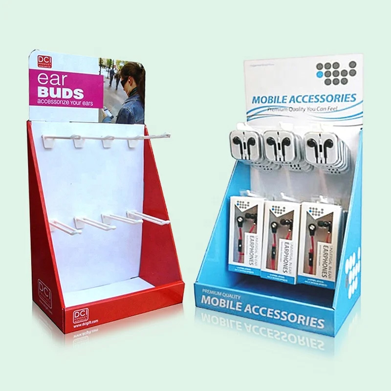 Promotion Custom Logo Small Packaging Carton Box Cardboard Counter Display Box - Holidaypac