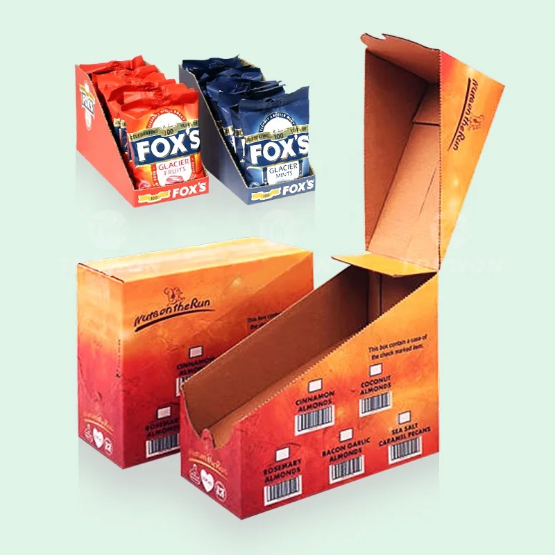 Promotion Custom Logo Small Packaging Carton Box Cardboard Counter Display Box - Holidaypac