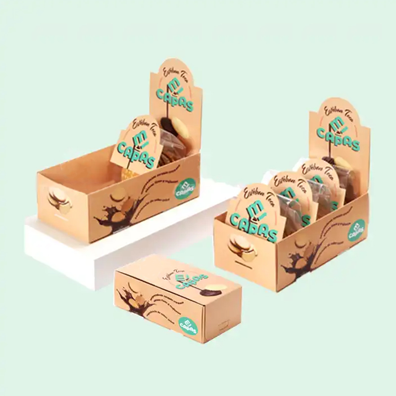 Custom Paper Counter Snack Energy Bar Packaging Display Paper Packaging Box Custom Display Paper Box