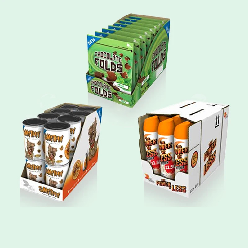 Hot Sale Retail Shop Cardboard Counter Display Tear Off Box Paper Display Box Tear Away Box