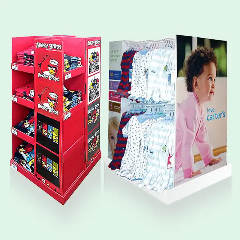 Retail Cardboard Pet Baby Kids Clothes Shop Store Display Stand - Holidaypac