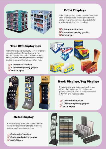 cardboard display stands