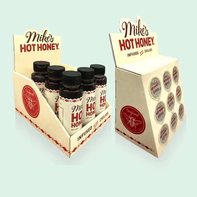 Exquisite Custom Logo Gravity Feed Paper Display Box, Ideal for Showcasing Snack, Candy, and Chocolate Products - Holidaypac