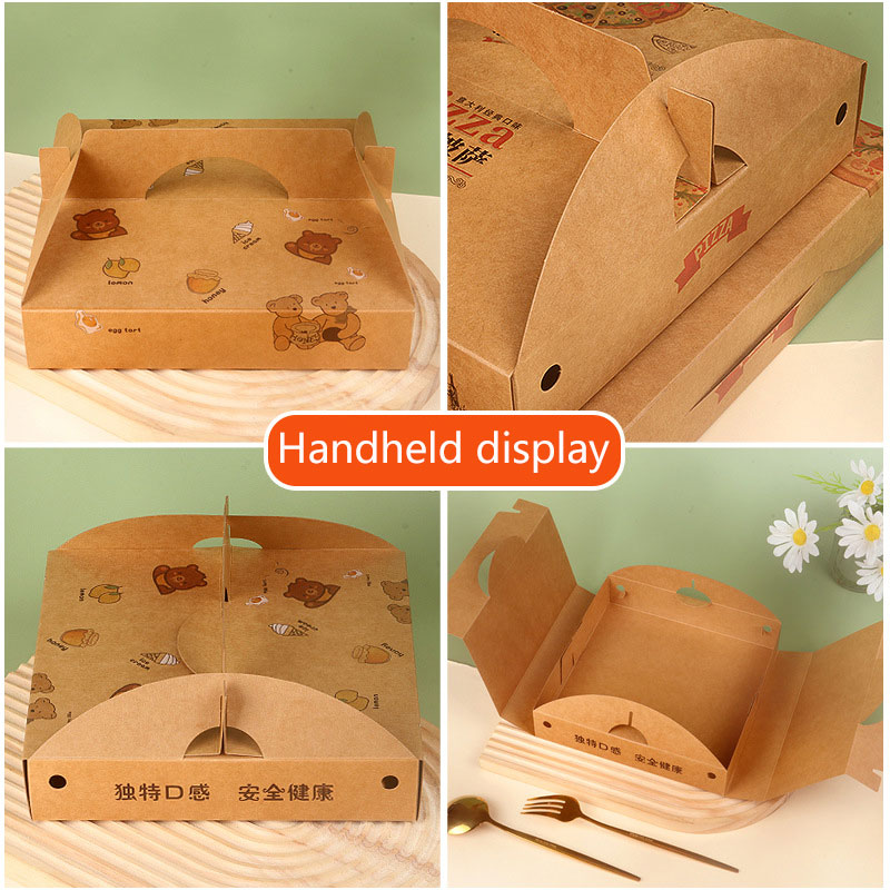 Wholesale Pizza Plane Box Commercial Pizza Food One-Time Thickened Packaging Box