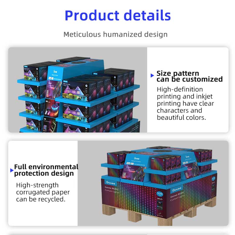 Product Details Of Super Promotional Stackable PDQ Trays For Walmart