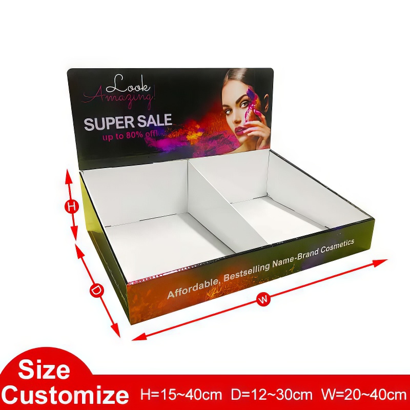 Cardboard Small Template Pop Up Display Boxes,Cardboard Carton Paper Retail Counter Top Display Box