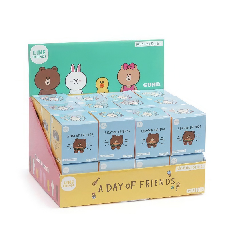 Wholesale Eco-Friendly Packaging Custom Chocolate Toy Cardboard Retail Blind Display Counter Stand - Holidaypac