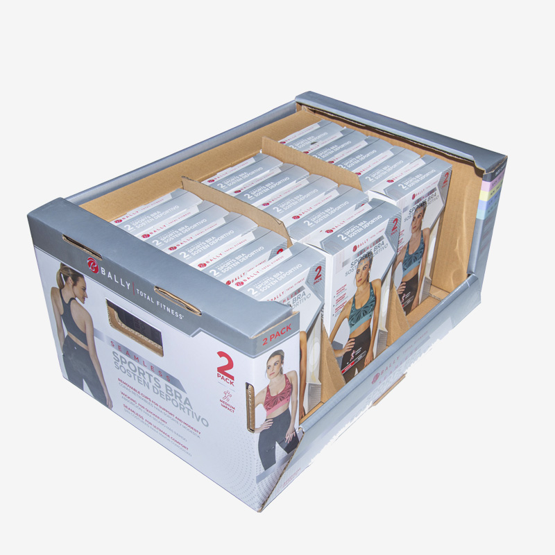 Custom Walmart PDQ Trays For Sport Bras - Holidaypac