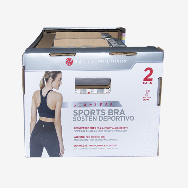 Custom Walmart PDQ Trays For Sport Bras - Holidaypac