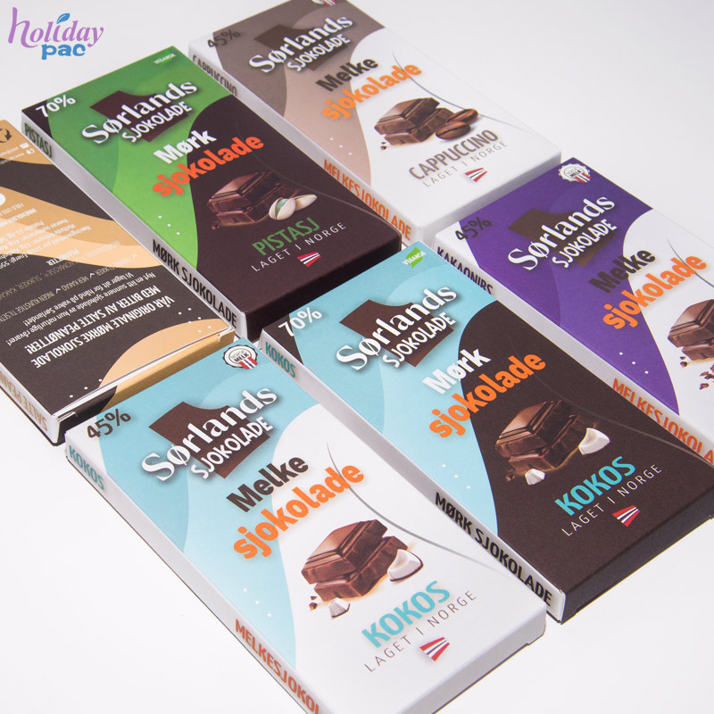 Custom Chocolate Bar Packaging Boxes For Retail