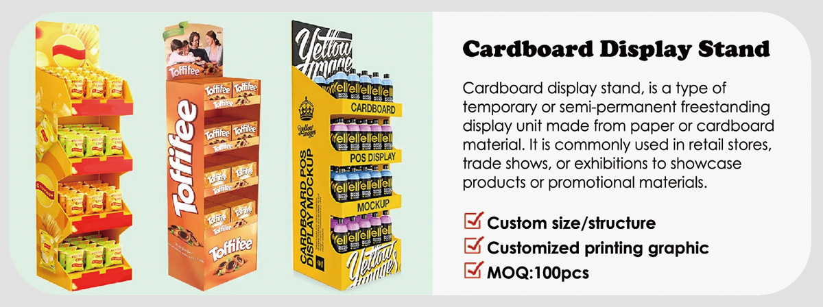 Cardboard Display Stand
