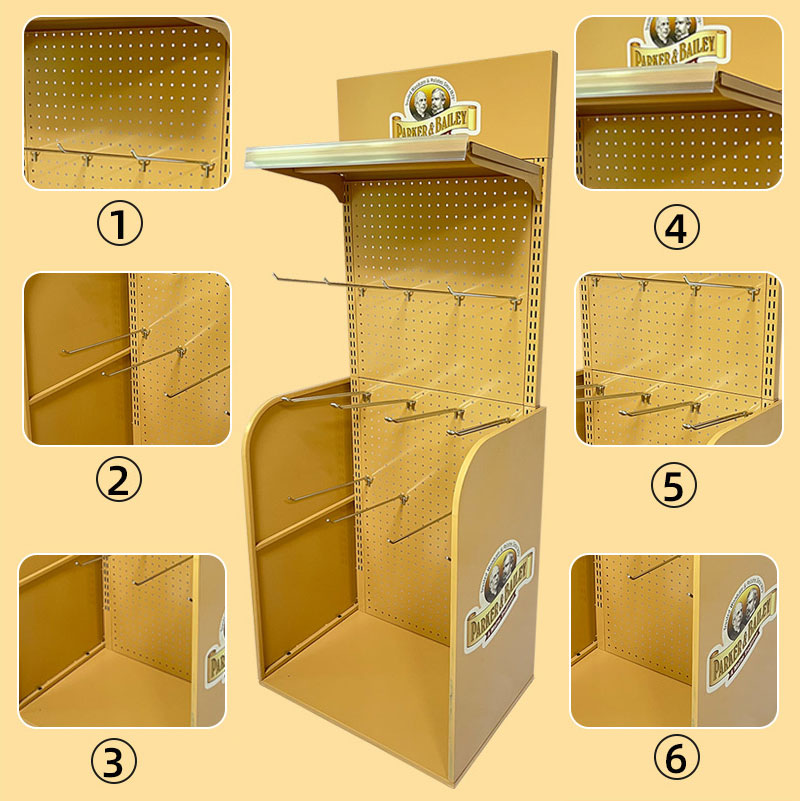 Hook Rack Hole Plate Display Rack