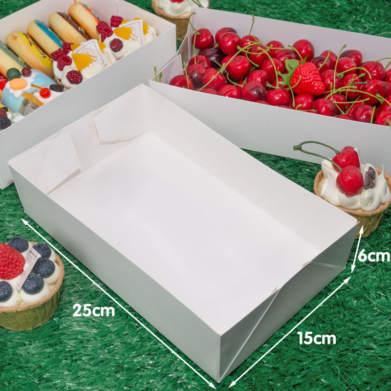 Custom printed food-grade white paper packaging French fried chicken box hamburger box food container grazing box