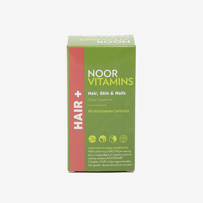 Wholesale Hair Skin Nail Vitamine Health Care Custom Packing Paper Box
