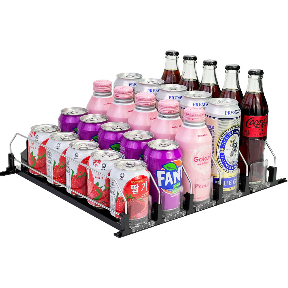 Beverage Spring Loaded Pusher Divider Tray - Holidaypac