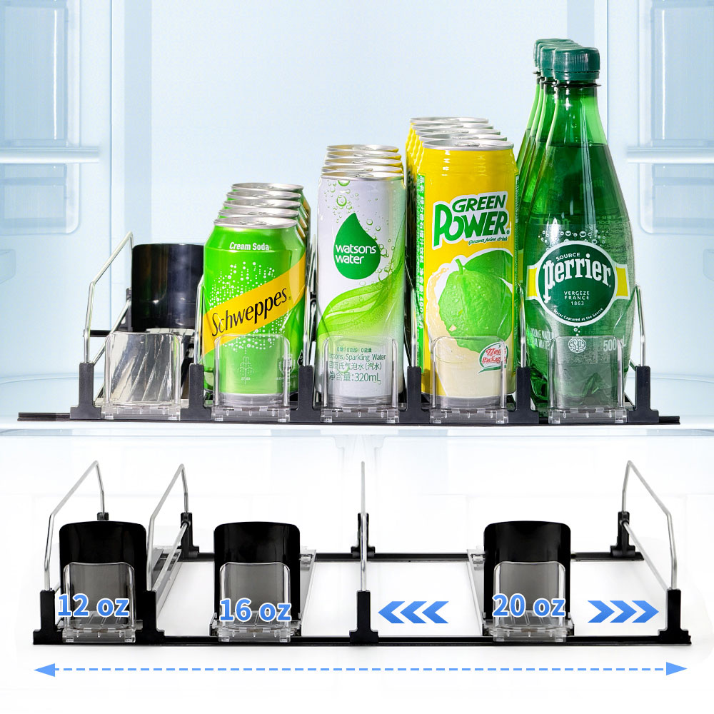Beverage Spring Loaded Pusher Divider Tray - Holidaypac
