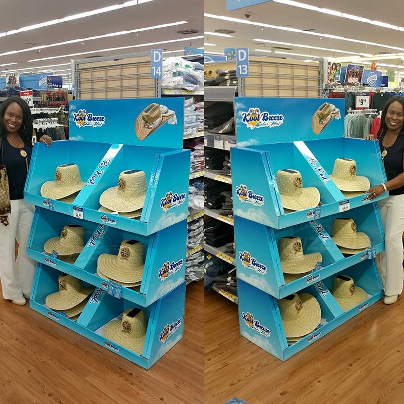 Custom Cardboard T-Shirt Display - Holidaypac