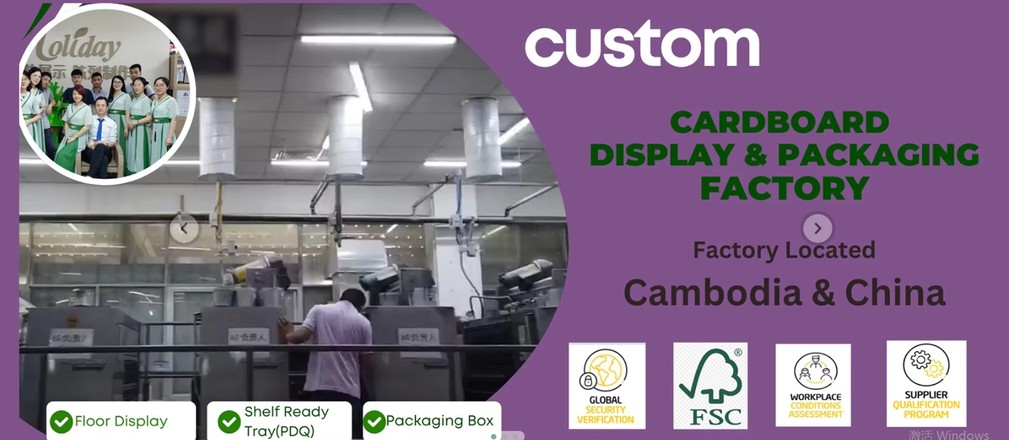 Holidaypac Cardboard Display Company Brief Information
