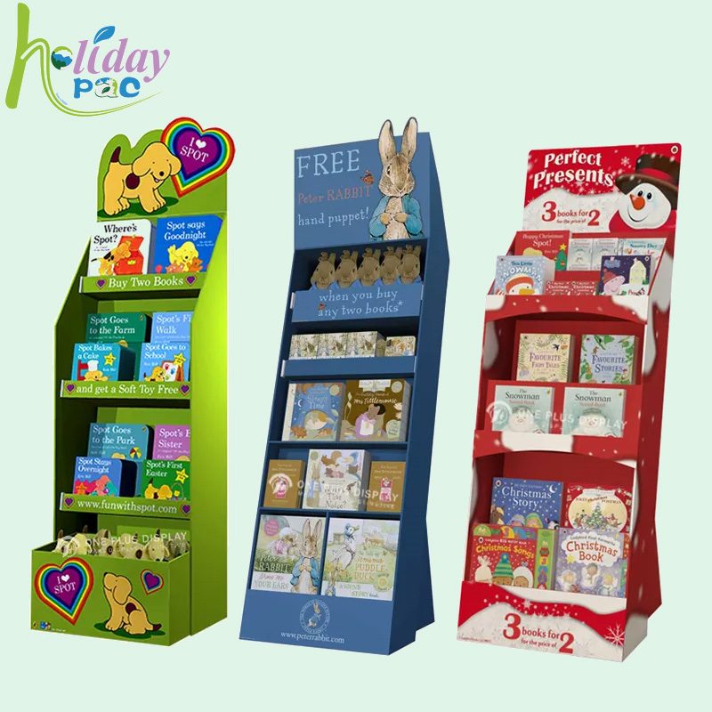 Customized CD floor Display Rack - Holidaypac