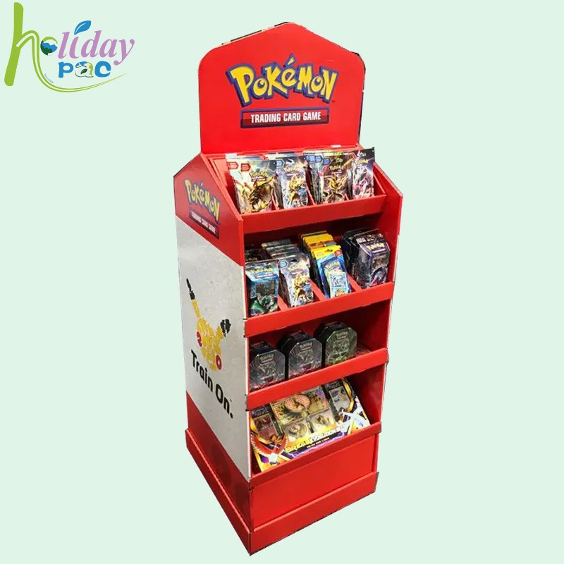 Customized CD floor Display Rack - Holidaypac