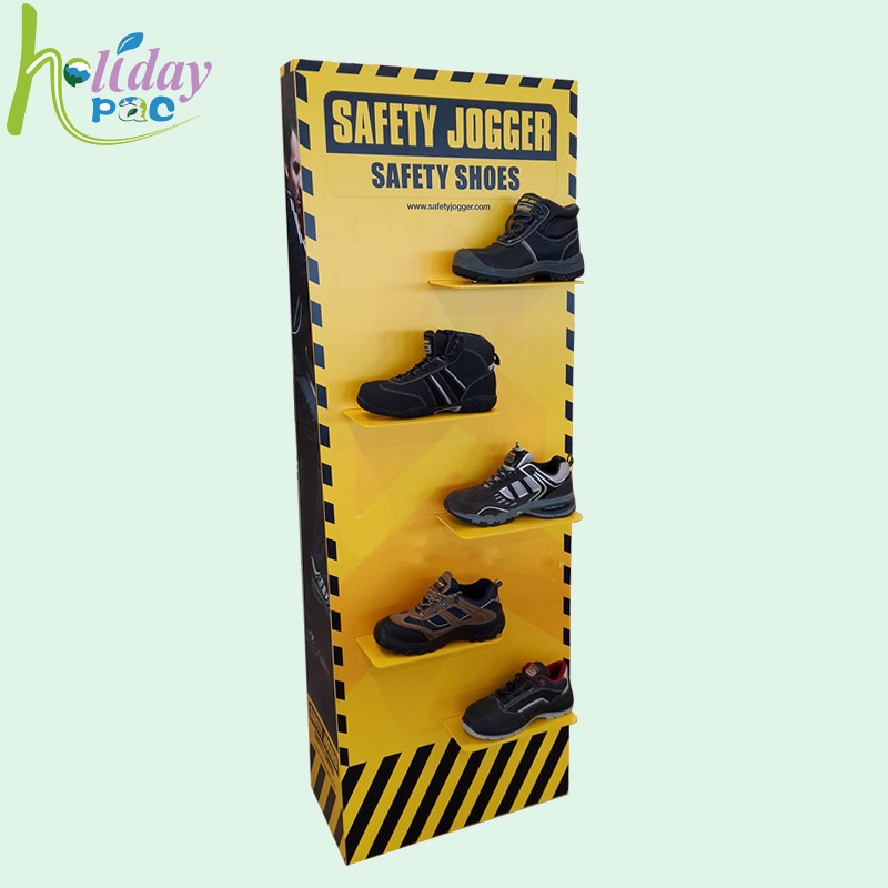 Custom Cardboard Shoe Display Stands - Holidaypac