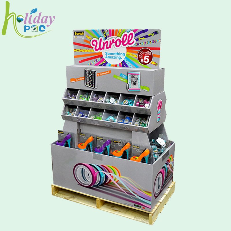 Custom Cardboard Shoe Display Stands - Holidaypac