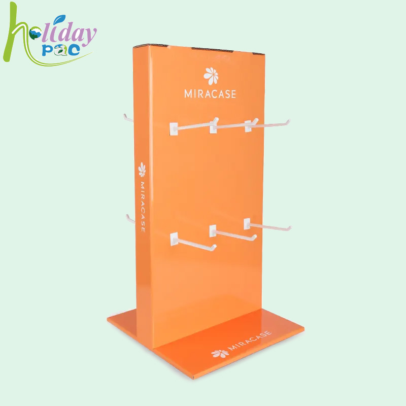 custom cardboard countertop peg displays - Holidaypac