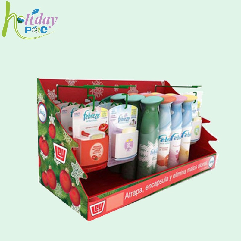 custom cardboard countertop peg displays - Holidaypac