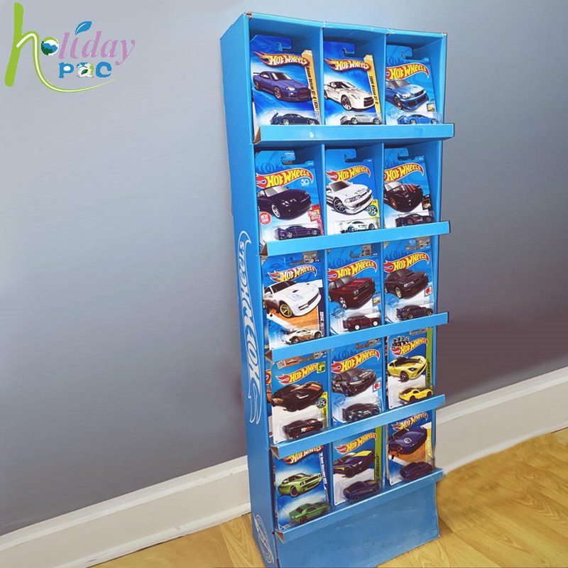 Custom Hot Wheels Cardboard Display - Holidaypac