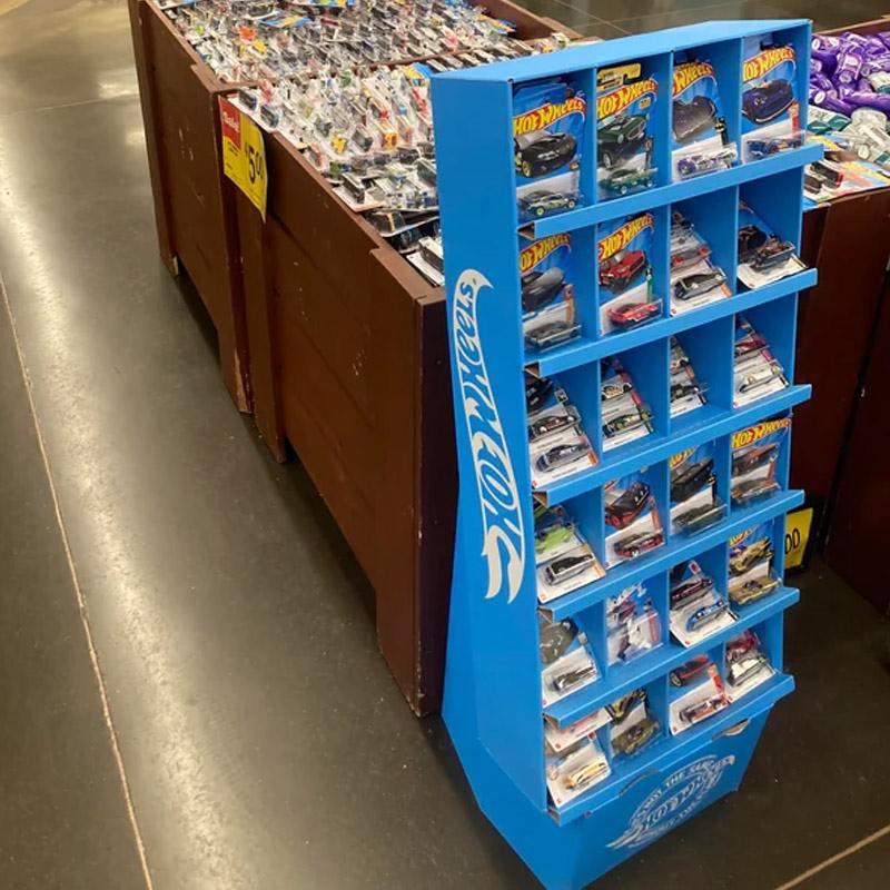 Custom Hot Wheels Cardboard Display - Holidaypac