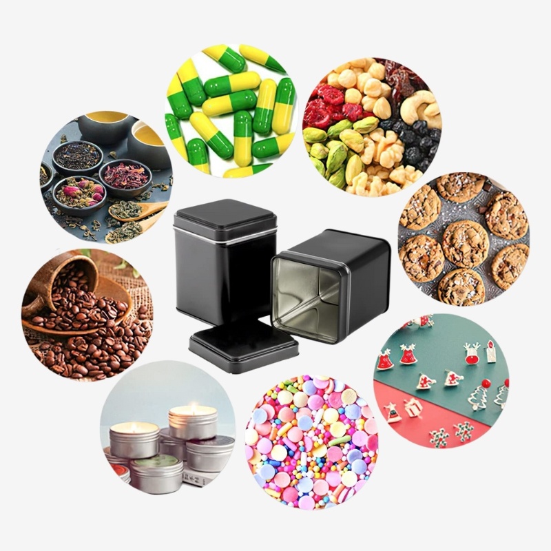 Custom Food Grade Tin Container