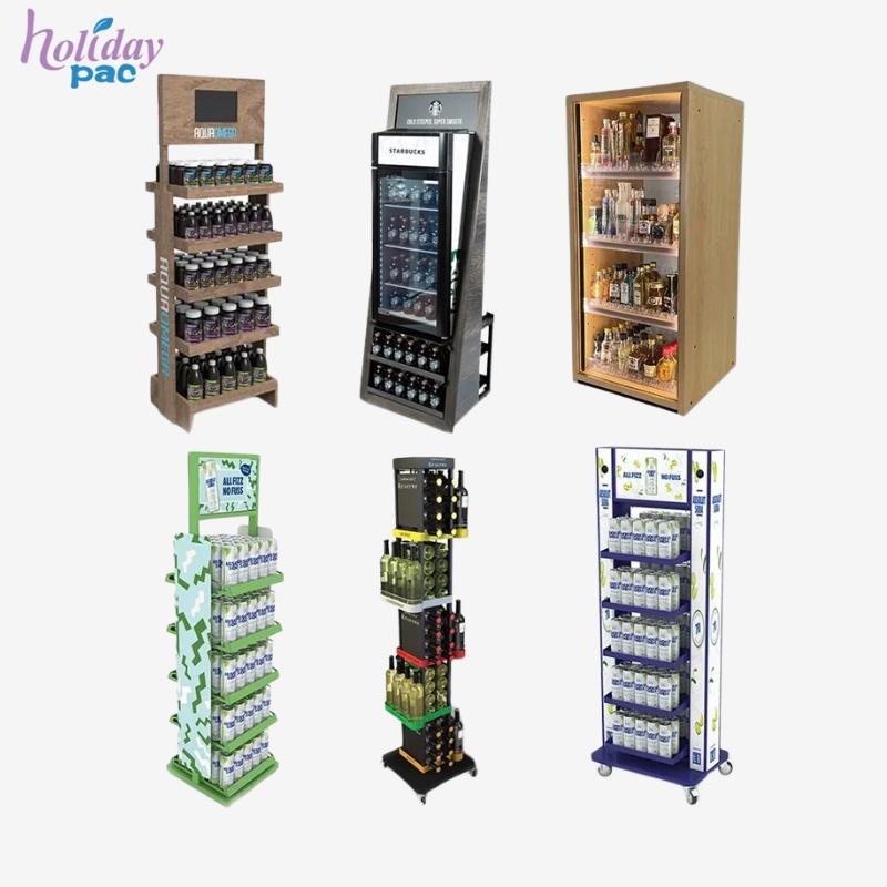 Cardboard Liquor Store Displays Wholesale - Holidaypac