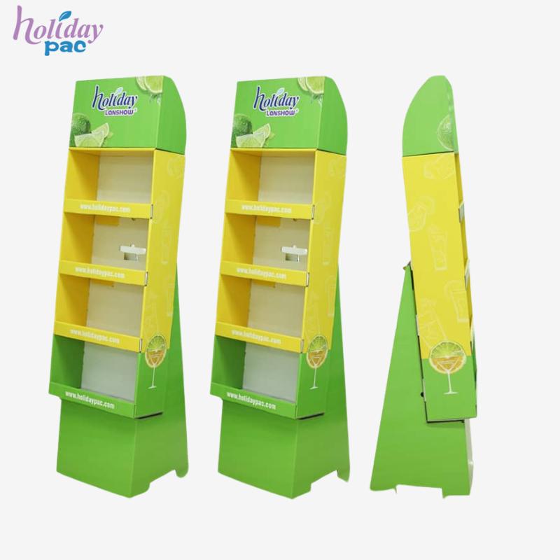 Floor Cardboard POP Displays - Holidaypac
