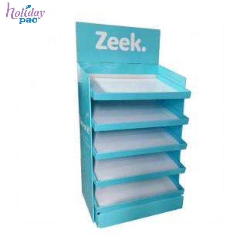 Retail Display Racks Suppliers Factory Custom Pos Cardboard Pillow Display Stand - Holidaypac
